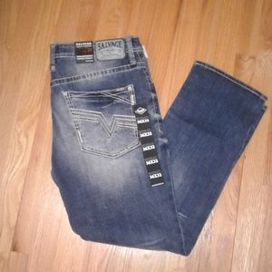 Salvage Mayhem Straight Jeans - NEW Size 36x32